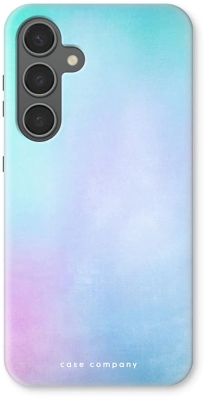 Case Company® - Hoesje geschikt voor Samsung Galaxy S24 Plus hoesje - Mist pastel - Tough Case - Maximale Bescherming alle Kanten en Schermrand