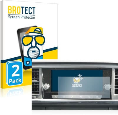 BROTECT - Screenprotector voor Seat Ateca 2021 Media System 8.25" - Folie Beschermfolie matte 2 Stuks