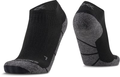 X-Socks Core Natural Low Cut Sportsokken Zwart/Antraciet 45-47
