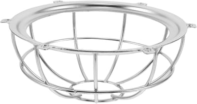 Brandmelder Kooi - Beschermkap Rookmelder - Beveiligen Apparaten - Schokbestendig Ijzer - 17.3 cm Diameter - Zilver
