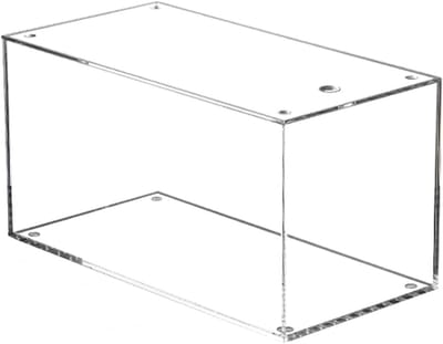 CD Opbergrek - DVD Opslagdoos - Muziek Collectie - Stapelbaar Ontwerp - 30x15x16 cm - Transparant