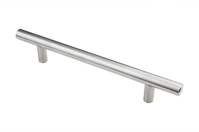 Lavuzo Staafgreep RVS | Boorafstand 128 mm | Per Stuk | Handgreep | Keukengreep