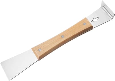 Houtbewerking Koevoet - Mini Spijkertrekker - Doe-het-zelf Projecten - Roestvrij Staal - 31 cm Lengte - Zilver