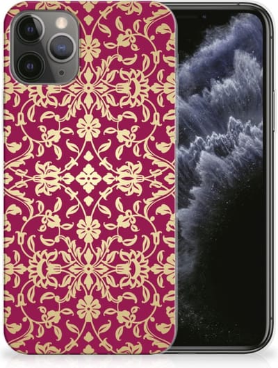 Siliconen Hoesje Apple iPhone 11 Pro Barok Pink