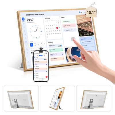 Blackview Digitale Kalender NEST 10 10,1 Inch Touchscreen Kalender App Synchronisatie Lijst Notitieblok Familiekalender Elektronische Kalender