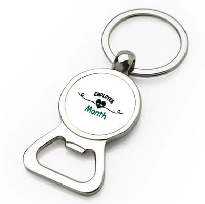 Akyol - employee of the month flesopener - Collega - werknemers - werknemer van de maand - collega's - verjaardag - geschenk - kado - bedankje - 9 bij 3 cm