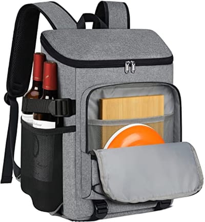 Omgoods - Waterproof Koeltas Rugzak - 30L, Grote Geïsoleerde Cooler Bag voor Outdoor Activiteiten