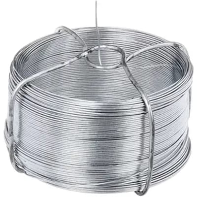 Alberts Draadspoel Ruwstaal Gegalvaniseerd 0,8mm 50m