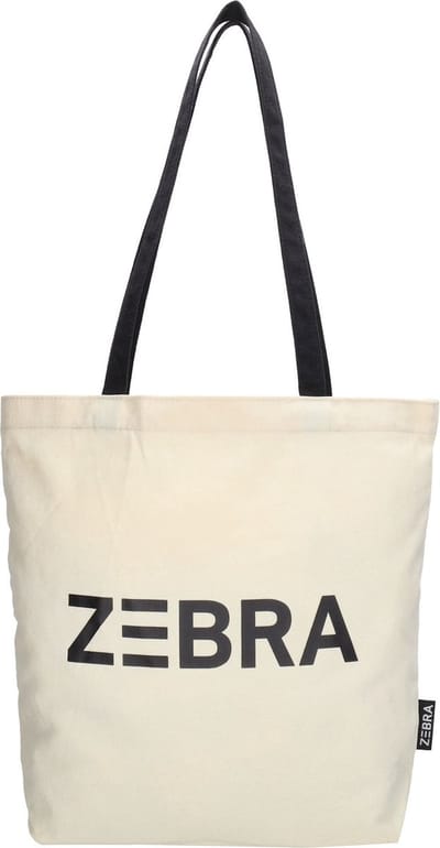 Zebra Trends Girls Shopper - Beige
