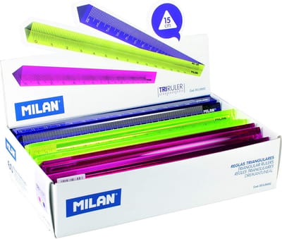 Presentatie Standaard - Driehoek Linialen - Tekenen en Meten - Veelzijdige Set - 60 Stuks - Diverse Kleuren