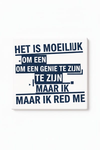 Tegel met Uniek Design | Ontwerp Jouw Eigen Tegel | Handgemaakt Cadeau voor Elk Interieur | Gepersonaliseerd op Aanvraag | Enkel of Grote Bestelling