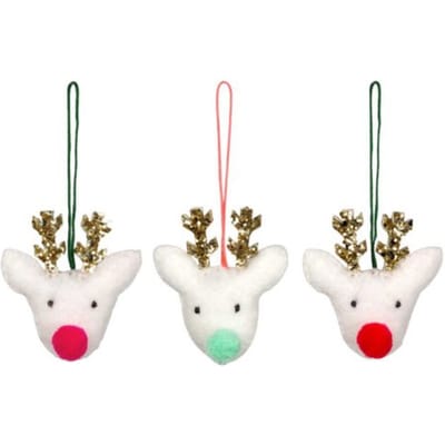 Meri meri kerst - kerstboomhanger rendieren à 3 stuks