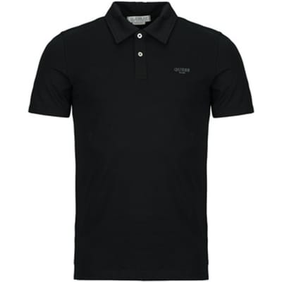 Guess Essential Korte Mouw Poloshirt Zwart S Man