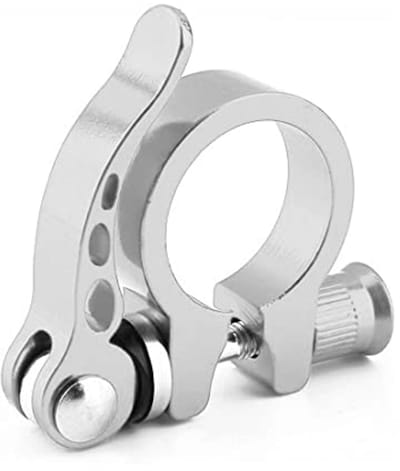 Aluminium Fiets Zadelklem met Snelspanner - Geschikt voor Mountainbikes en Racefietsen - Diameter 31,8 mm