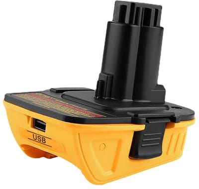 Allecto - Batterijadapter - Lithium - Voor 18V gereedschap - DCA1820 model - 20V converter - Betrouwbare stroomvoorziening - Compatibel met diverse...