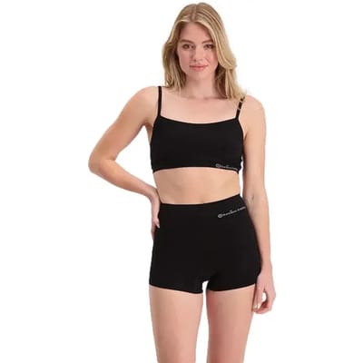 Bamboo Basics Dames Bamboe Seamless Light Control Boxershorts Stella (2-pack) - Zwart - Ondergoed Dames - Boxershort Dames - Maat S