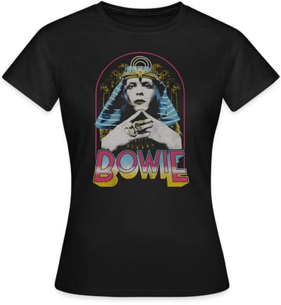 David Bowie Egyptian T-Shirt Dames