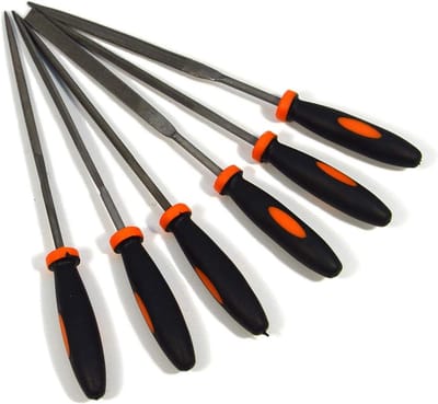 Vijlenset Metaal - Handvijlen Set - Metaal Bewerken - Premium Kwaliteit - 6 Stuks - Metaal