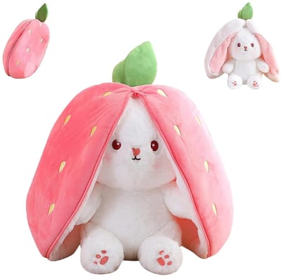 Dailygoods- Knuffeldier Kawaii - Knuffelkonijn - Pluchen Dier - Zacht - Voor Kinderen - Hoogwaardig PP-katoen - Pluchen Speelgoed