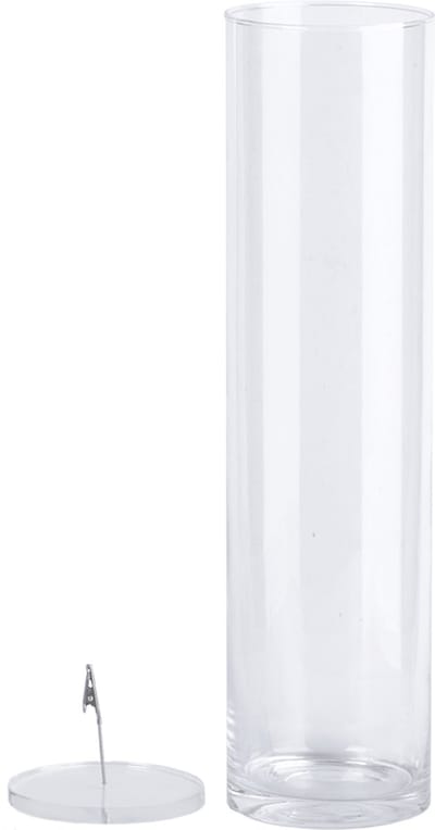 Verzonken bloemen vaas xl 50cm