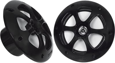 Waterdichte Luidsprekers - Marine Audio - Boot Geluid - 2-weg Coaxiaal - 6.5 Inch - Zwart