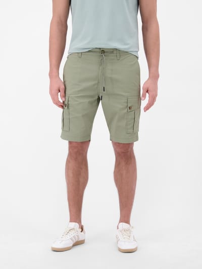 LERROS Cargo-bermuda van huidvriendelijke katoenmix , Maat: 31 , Kleur: TINTED GREY , 66% katoen, 32% nylon, 2% elastaan