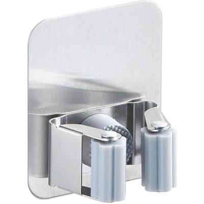 1-5 stuks Zelfklevende Haken Wandgemonteerde Mop Bezem Houder Mophouder Zelfklevende Bezem Home Organizer Accessoires Bezem Hanger Haak