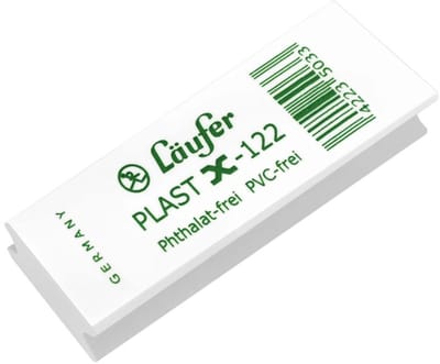 Läufer Gum 0122, transparant, 65×21×12 mm, PVC-vrij