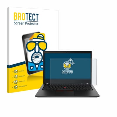 BROTECT - Screenprotector voor Lenovo ThinkPad T490 Non-Touch - Folie Beschermfolie matte