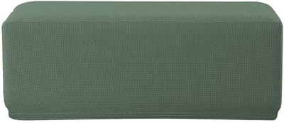 Dailygoods - Ebeta Elastische Zitzakhoes voor Poef - Jacquard Voetsteunhoezen