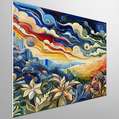 Kunstprint | Wanddecoratie | Forex | 80 × 80 cm