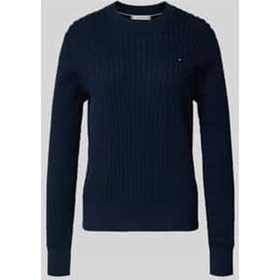 Slim fit pullover van puur katoen