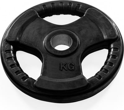 Dione Halterschijf 15kg - 50mm - Rubber Tri-Grip - Olympic
