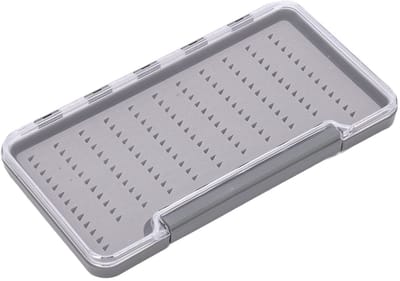 Allecto - Vliegvissendoos - Lichtgewicht - Waterdicht - Grote capaciteit - Transparant deksel - Voor buitengebruik - Driehoekig gat