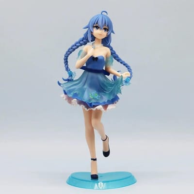 Figurine Eris Greyrat Action Figure Mushoku Tensei Réincarnation sans Emploi Modèle Statue Décoration en PVC conçu pour les Collectionneurs gray