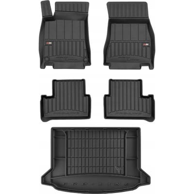 FROGUM ProLine Mercedes-Benz A-Klasse W177 – Automatten & kofferbakmat – Perfecte pasvorm – Versterkte bescherming – Geurloos TPE