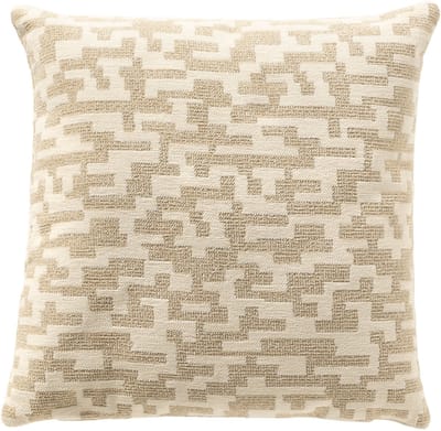 MALENE | sierkussen 60x60 cm | Brown Rice | beige | Hoii