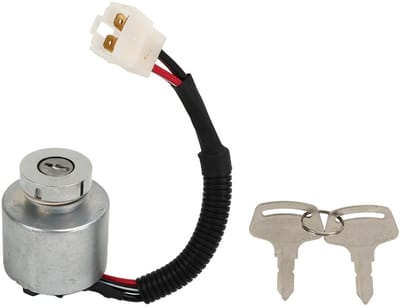 Allecto - Starter Ignition Switch - Motoronderdeel - Betrouwbaar - Geschikt voor Kubota TG1860G en ZD Modellen - Hoogwaardige kwaliteit - Eenvoudig...
