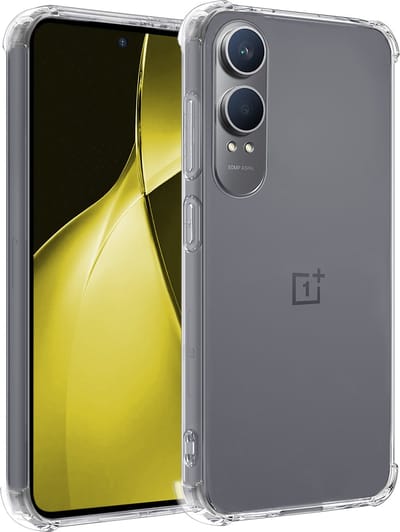 Hoesje - Geschikt voor OnePlus Nord CE 4 Lite - Sterk & Shockproof - Siliconen Case - Back Cover - Telefoon Hoes Shock Proof - Telefoonhoesjes - Transparant