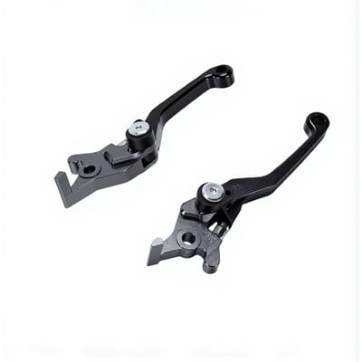 Remplacement de levier de frein et d'embrayage pour dirt bike électrique Tuttio Tutti Soleil 01 Alliage d'aluminium Poignée de frein réglable black