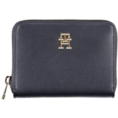 Ritstasportemonnee Aw0aw08236 Navy Leer