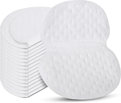 80-delige okselzweetpads, zweetpatches voor oksels, dames en heren, onderarmzweetpads Onzichtbare, smaakloze en ultradunne zweetpads, anti-zweet wegwerp-zweetpads voor sport, dagelijks gebruik