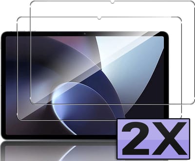 Casemania Glas Geschikt voor Oppo Pad Air (11 inch) - Screenprotector Glas Gehard - Tempered Glass - Volledige Bescherming - 2 Stuks