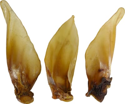 Gebr. De Boon Natuurlijke Hondensnack  - Runderoren met Oorschelp - 3 Stuks