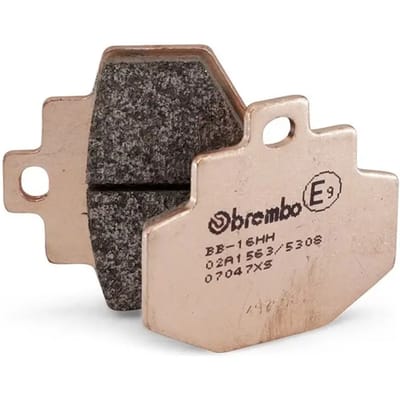 Sinterremblokje achter Brembo SUPER LX 125