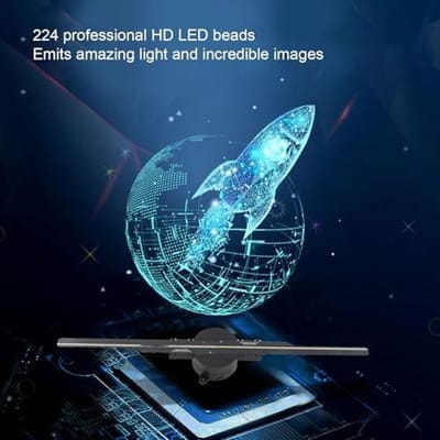 16,5-inch WiFi 3D-hologramprojector met LED Display - Zakelijke Winkelborden - Bar