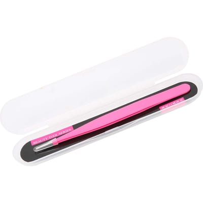 Rechte Pincet Professionele Wimperverlenging Valse Wimper Grafting Pincet Tool pink
