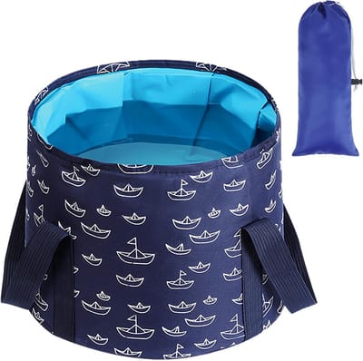 Opvouwbare Voetenbad Emmer 25L - Draagbare Voet Spa voor Thuis en Buiten