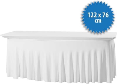 Cover Up Tafelrok Surf - 122x76cm - Wit