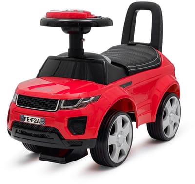 Baby Mix Prime SUV loopauto rood eco-leer - Loopfiets